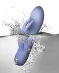 Vibrador SugarBoo Blissful Boo Rabbit - Lila: Placer personalizable y diseño resistente al agua