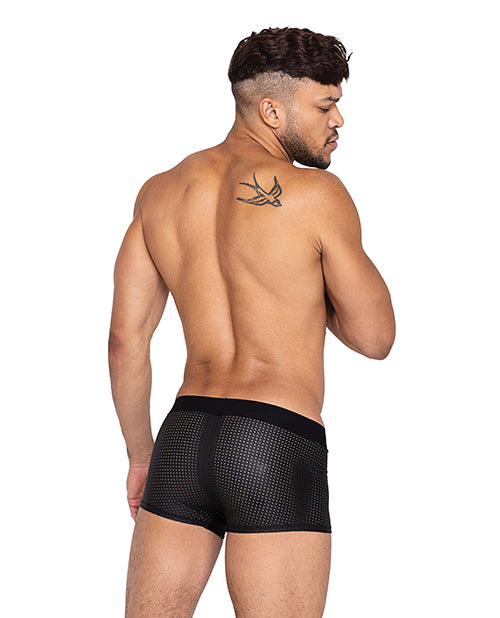 黑色 XL 號輪廓袋泳褲 Product Image.