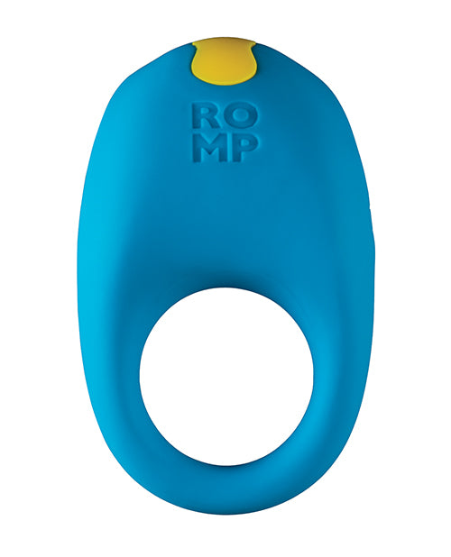 ROMP Juke Blue Cockring: Intense Pleasure & Stamina Boost Product Image.