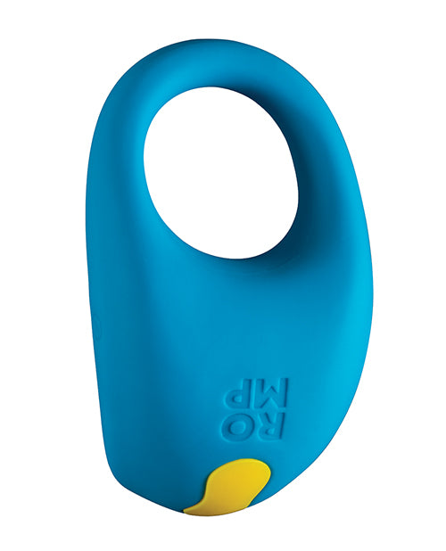 ROMP Juke Blue Cockring: Intense Pleasure & Stamina Boost Product Image.