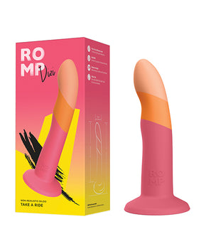 ROMP Dizi 3 Color Dildo - Pink - Featured Product Image