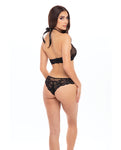 Rene Rofe Midnight Halter Set: Enchantment in Elegance