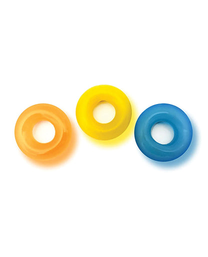 Rascal The D-Ring Glow X3: Set of 3 Glow in the Dark Cockrings