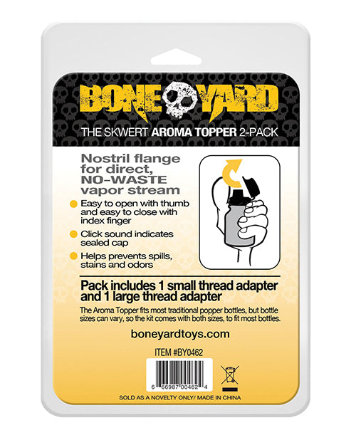 Boneyard Skwert Aroma Topper: Spill-Proof 2-Pack Product Image.