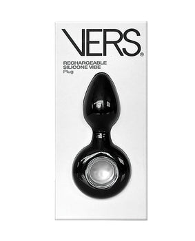 Vibrador VERS Plug - Negro - Featured Product Image