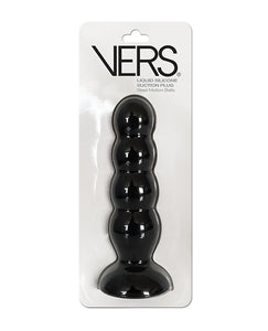 VERS Liquid Silicone Suction Plug in Black