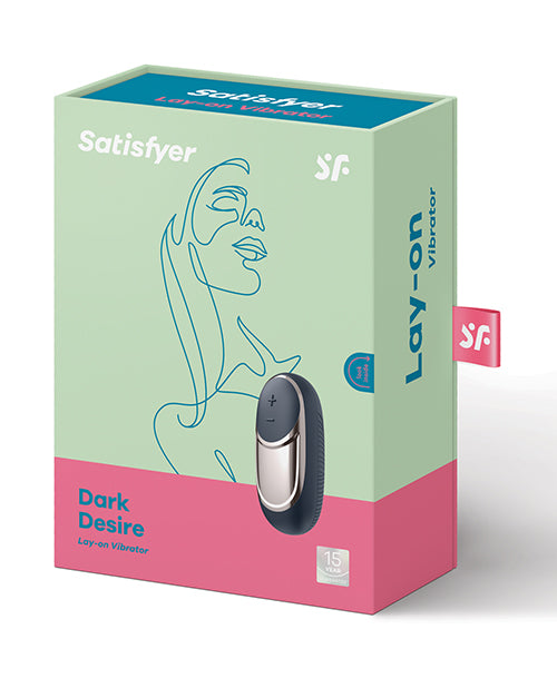 Satisfyer Dark Desire: 15 Modes Waterproof Vibrator 🌊 Product Image.