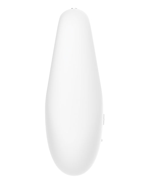 Satisfyer White Temptation: Vibrador Ovalado de Lujo Product Image.