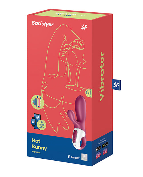 Satisfyer Hot Bunny: Vibrador de doble estimulación definitivo 🐰 Product Image.