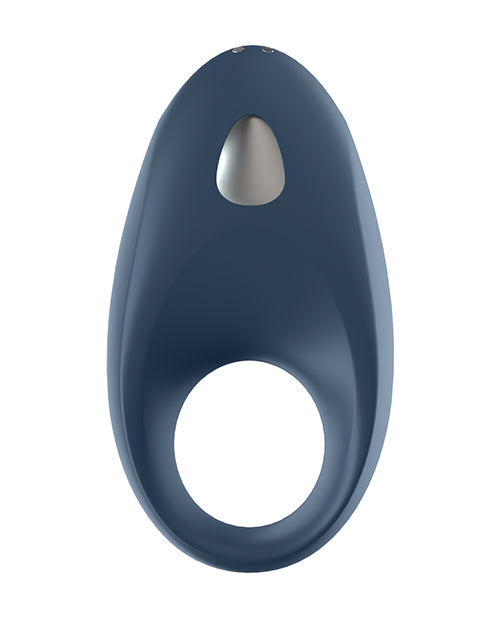 Satisfyer Mighty One Ring with App - Blue: A Journey of Intimacy Product Image.