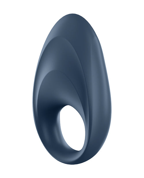 Satisfyer Mighty One Ring with App - Blue: A Journey of Intimacy Product Image.