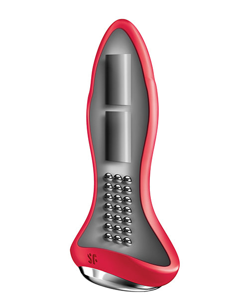 Satisfyer Rotator Plug 2+ in Fuchsia: Your Gateway to Intimate Bliss Product Image.