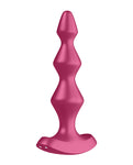 Satisfyer Lolli Plug 1: Placer anal de lujo en color verde azulado oscuro