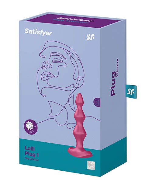 Satisfyer Lolli Plug 1：奢華深青色肛門愉悅 Product Image.