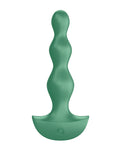 Satisfyer Lolli Plug 1: Placer anal de lujo en color verde azulado oscuro