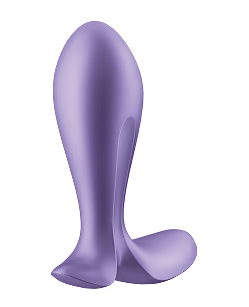 Satisfyer Intensity Plug - Purple: Heightened Pleasure & Elegance Product Image.