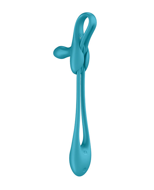 Shop for the Satisfyer Plug & Play Couples Multi Vibrator - Blue/Green at My Ruby Lips