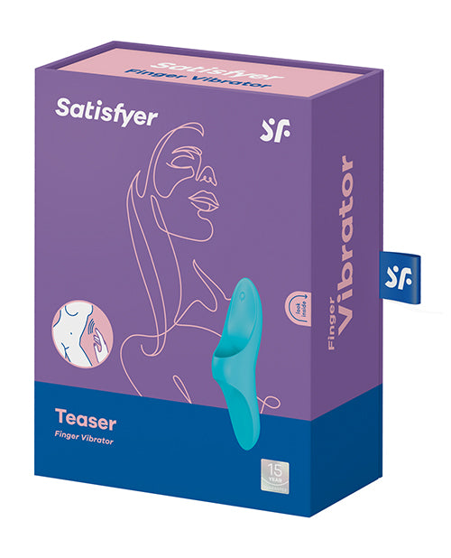 Satisfyer Teaser 手指振動器 深黃色 Product Image.