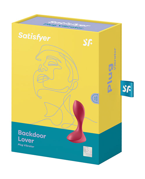 Satisfyer Backdoor Lover: Ultimate Anal Pleasure Stimulator in Black Product Image.