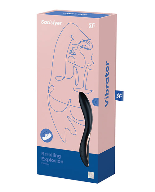 Satisfyer Rrrolling Explosion: Sensational Dual Stimulation Vibrator Product Image.