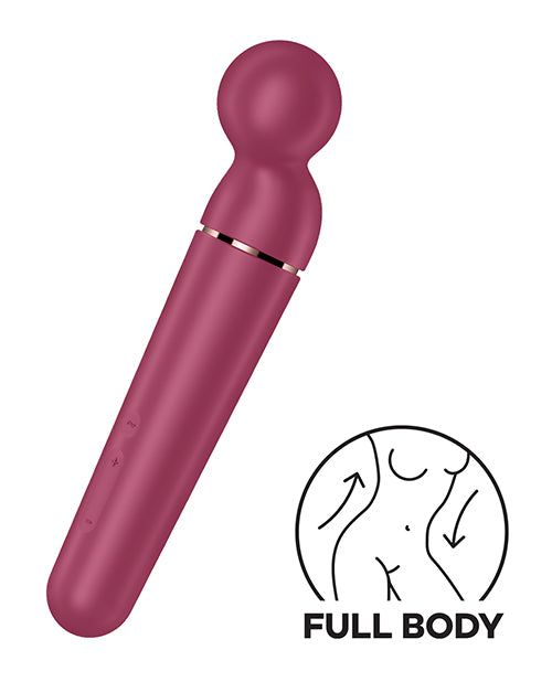 Satisfyer Planet Wand-er: Mesmerising Berry Pleasure Wand Product Image.