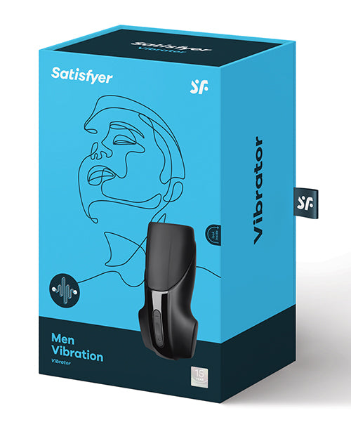 Masturbador vibratorio Satisfyer Men: máxima experiencia de placer y elegancia Product Image.