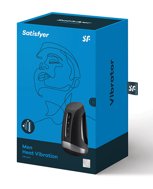 Satisfyer Men Heat Vibration Masturbator: The Ultimate Intimate Indulgence Product Image.