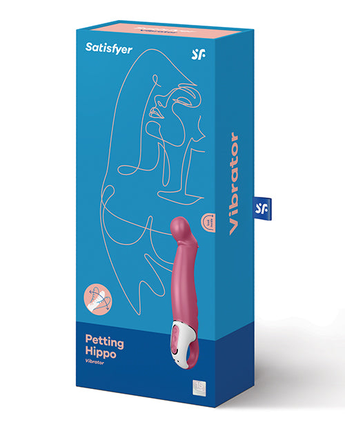 Satisfyer Vibes Petting Hippo G-Spot Vibrator 🦛 Product Image.