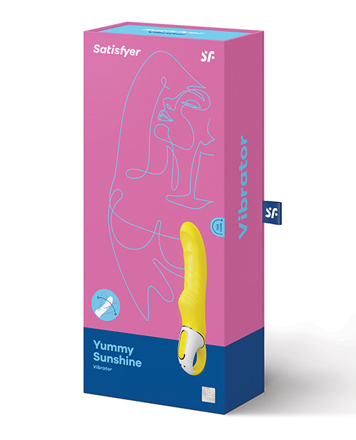 Satisfyer Vibes Yummy Sunshine Vibrator - Ultimate Pleasure & Flexibility Product Image.