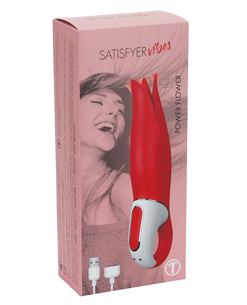 Satisfyer Vibes Power Flower: Intense Pleasure Vibrator Product Image.