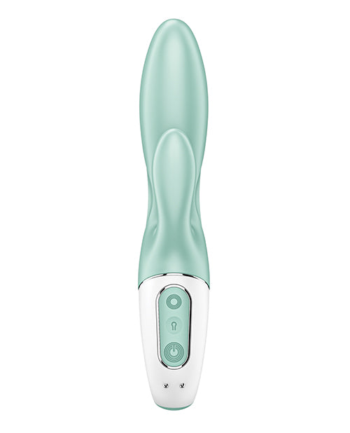 Satisfyer Air Pump Bunny 5+ - Mint Dual Motor Rabbit Vibrator Product Image.