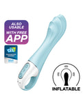 Satisfyer Air Pump Vibrator 5+: tamaño personalizable, vibraciones potentes, orientación al punto G