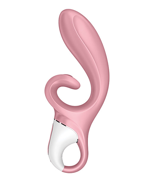 Satisfyer Hug Me: Grayblue Elegance - Your Sensual Companion Product Image.