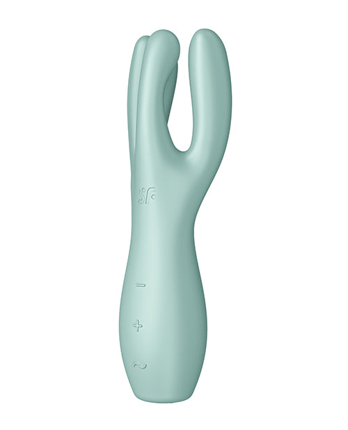 Satisfyer Threesome 3: Triple Pleasure Mint Product Image.