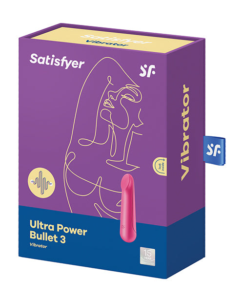 Satisfyer Ultra Power Bullet 3：您感官冒險的親密伴侶 Product Image.