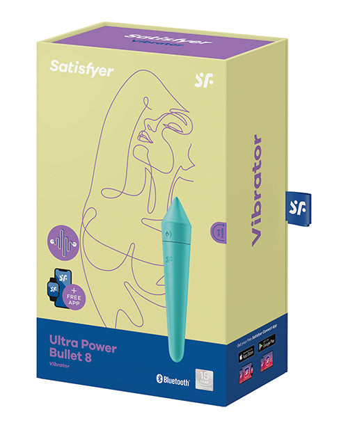 Satisfyer Ultra Power Bullet 8：強烈愉悅的手提式子彈振動器 Product Image.