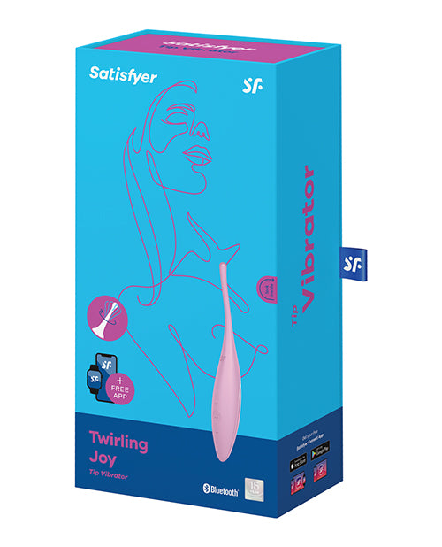 Satisfyer Twirling Joy - Fascinante placer morado Product Image.