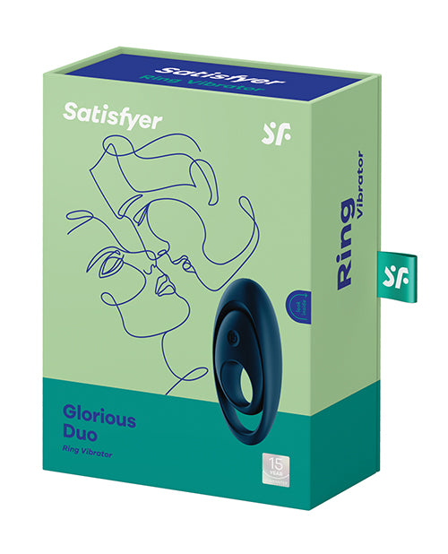 Satisfyer Glorious Duo Ring Vibrator: Elevate Intimate Pleasure Product Image.