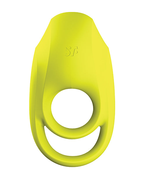 Satisfyer Spectacular Duo Ring Vibrador: Doble Estimulación, Vibraciones Personalizables, Verde Lima Product Image.