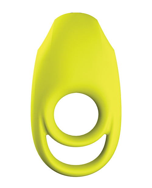 Satisfyer Spectacular Duo Ring Vibrador: Doble Estimulación, Vibraciones Personalizables, Verde Lima Product Image.