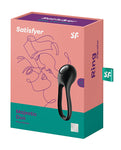 Anillo vibrador Satisfyer Majestic Duo: ajuste personalizable, 12 programas de vibración, diseño higiénico