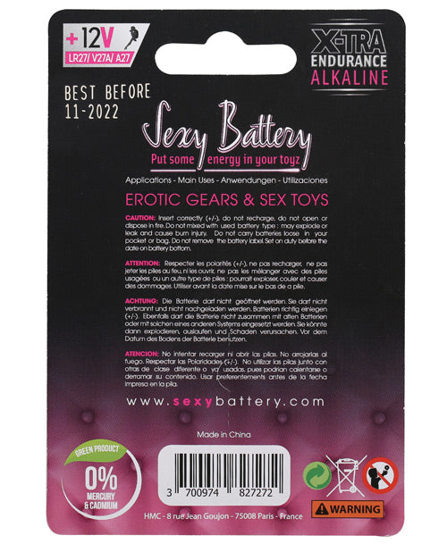 Enchanting Power with Sexy Battery 27A - Box of 10 Product Image.