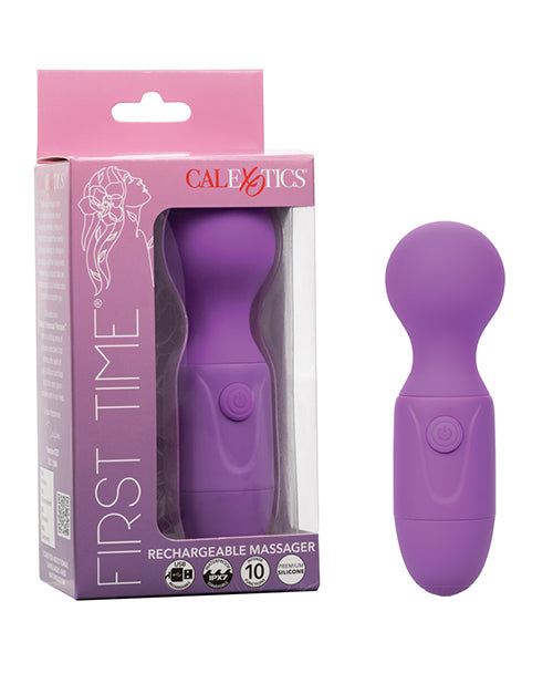 First Time Rechargeable Vibrator Massager Product Image.
