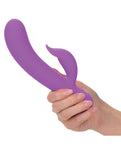 First Time Rechargeable Pleaser Vibrator - Purple