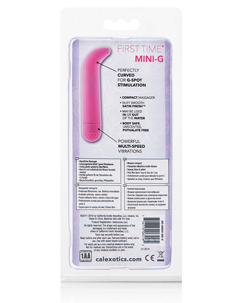 Vibrador Mini G por primera vez de Cal Exotics: su puerta de entrada al éxtasis Product Image.