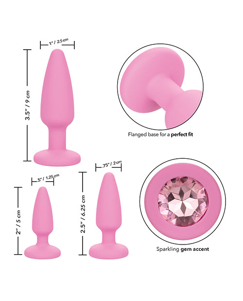 First Time Crystal Booty Kit: A Luxurious Introduction to Anal Pleasure Product Image.