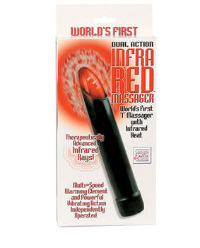 Dual Action Infra Red Massager - Multi Speed Black - Featured Product Image