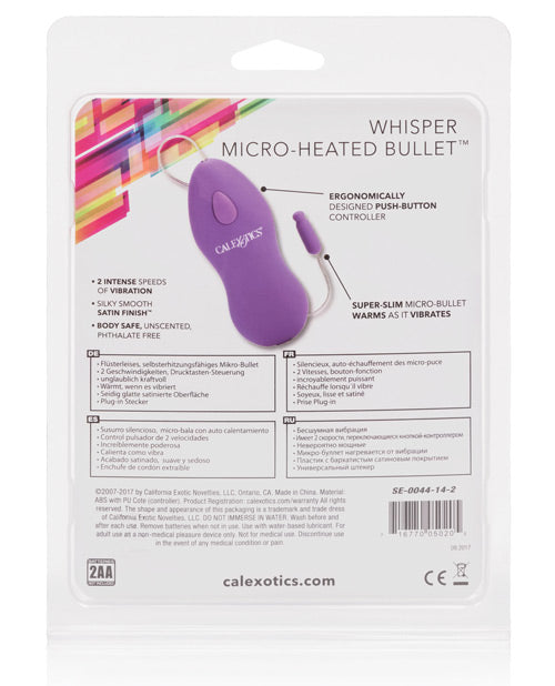 Whisper 微加熱子彈：終極的謹慎愉悅增強器 Product Image.