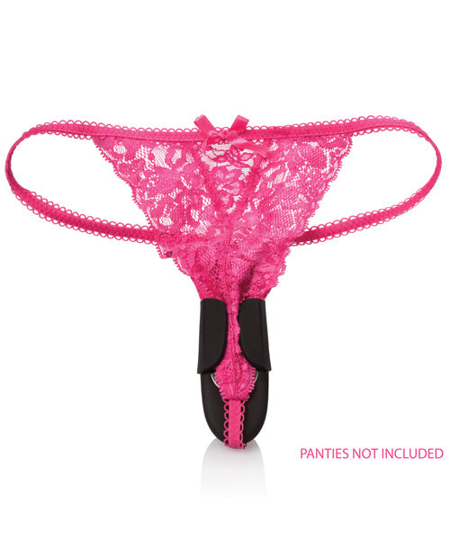 Lock-N-Play Remote Panty Teaser: 12-Function Vibrating Pleasure 🖤 Product Image.