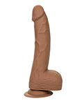 Brown Delight Silicone Studs 8" Dildo